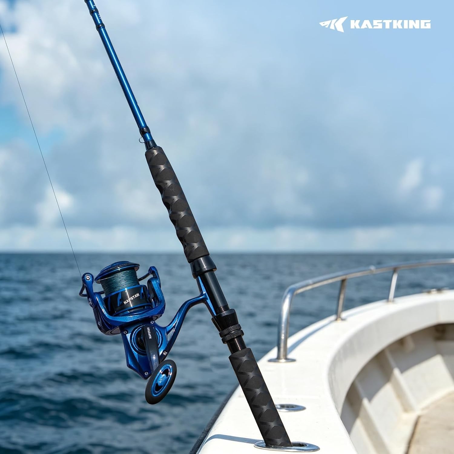 Kapstan Saltwater Spinning Rod, Boat & Surf Fishing Rod, Lightweight S-Curve …