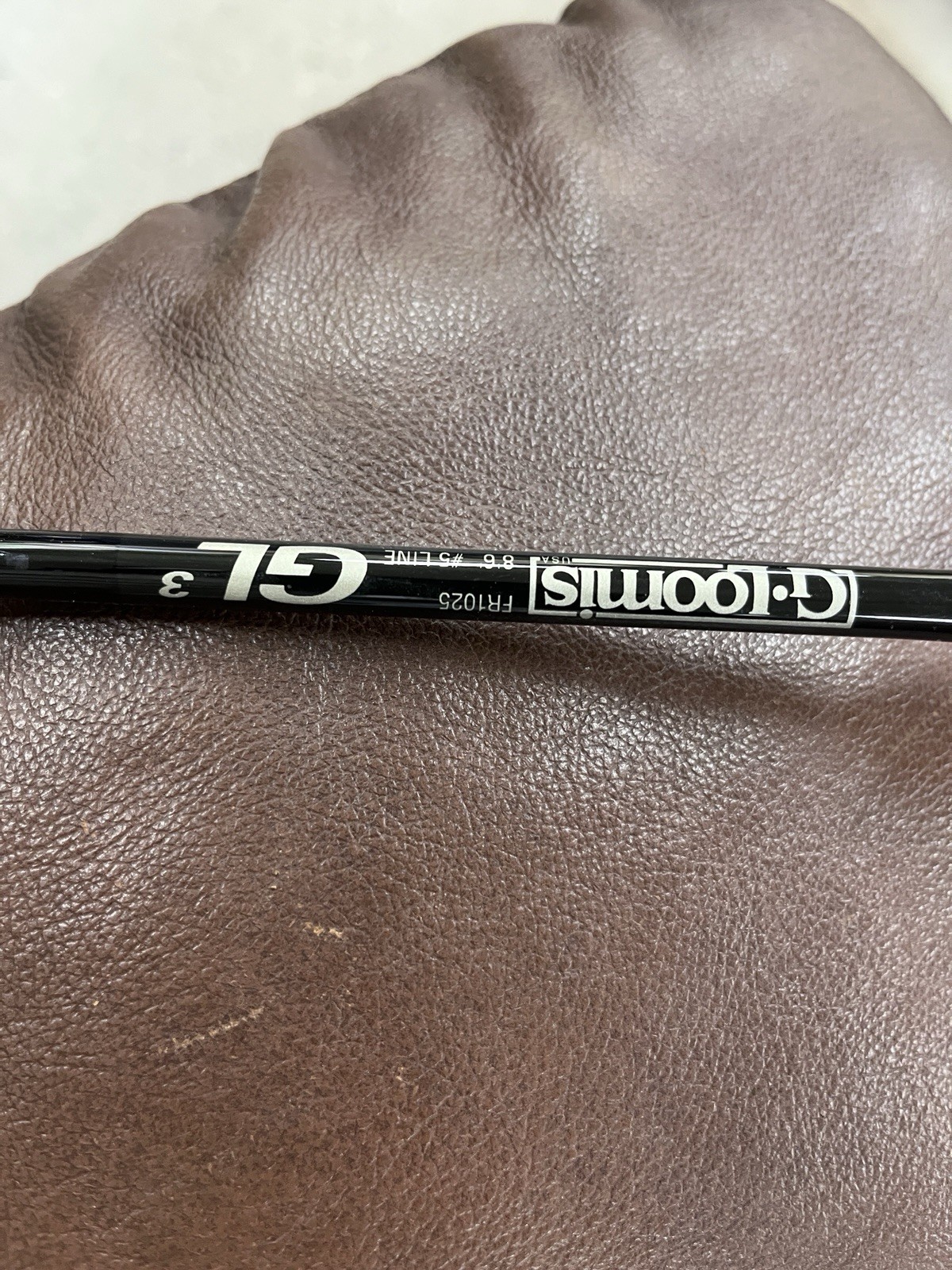 RARE G Loomis GL3 USA FR 1025 Casting 2 Piece Rod 8’6″ #5 Line With Case