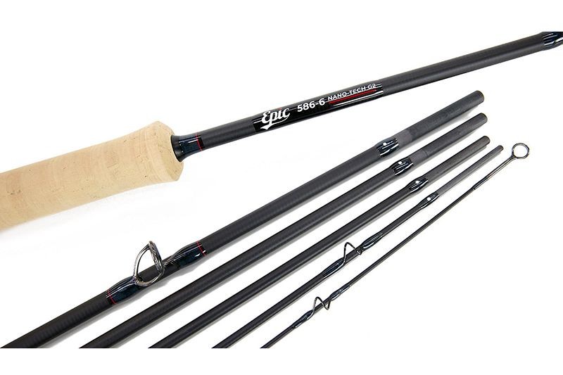 Epic Fly Rod 586G Graphene Backpacking #5 8ft6inch 6 pieces Fly Fishing