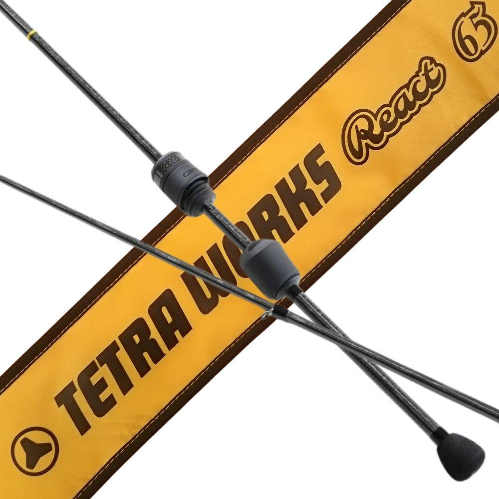 DUO Ultra Light Fishing Spinning Rod TETRA WORKS REACT TWRT-65