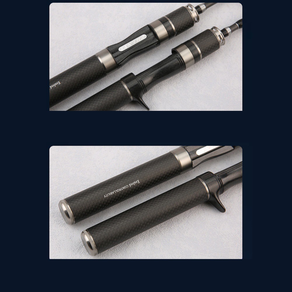 for ultra Short Carbon Fiber Telescopic Fishing Rod for Easy Transport and