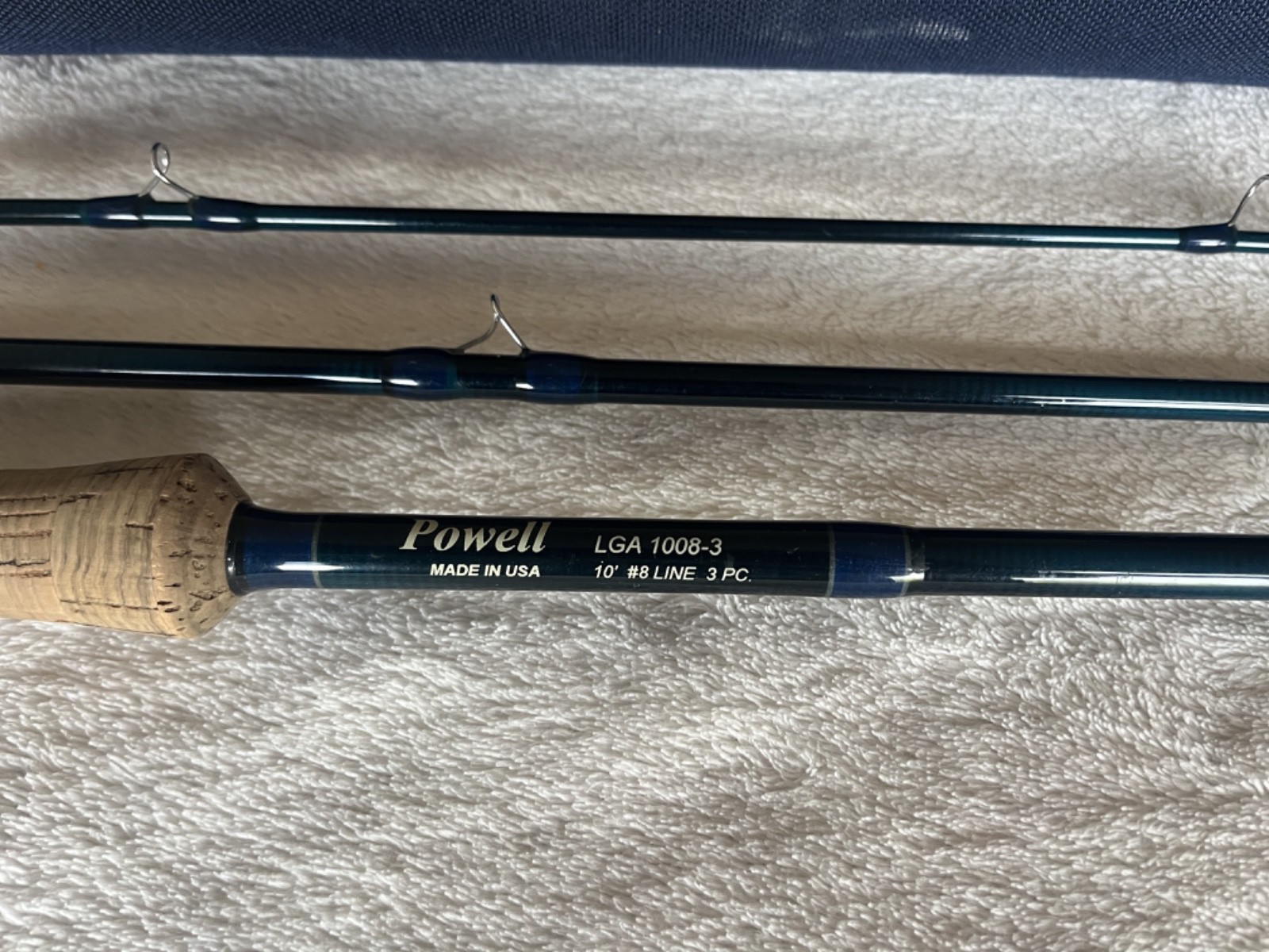 Powell Fly Rod LGA1008-3 10′ #8 line 3 PC.