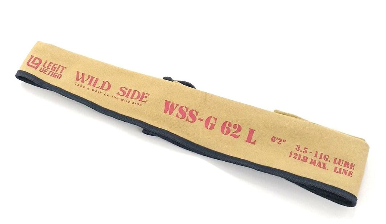 Legit Design WSS-G62L Bass Fishing Rod 6.2ft/188cm, Medium Action