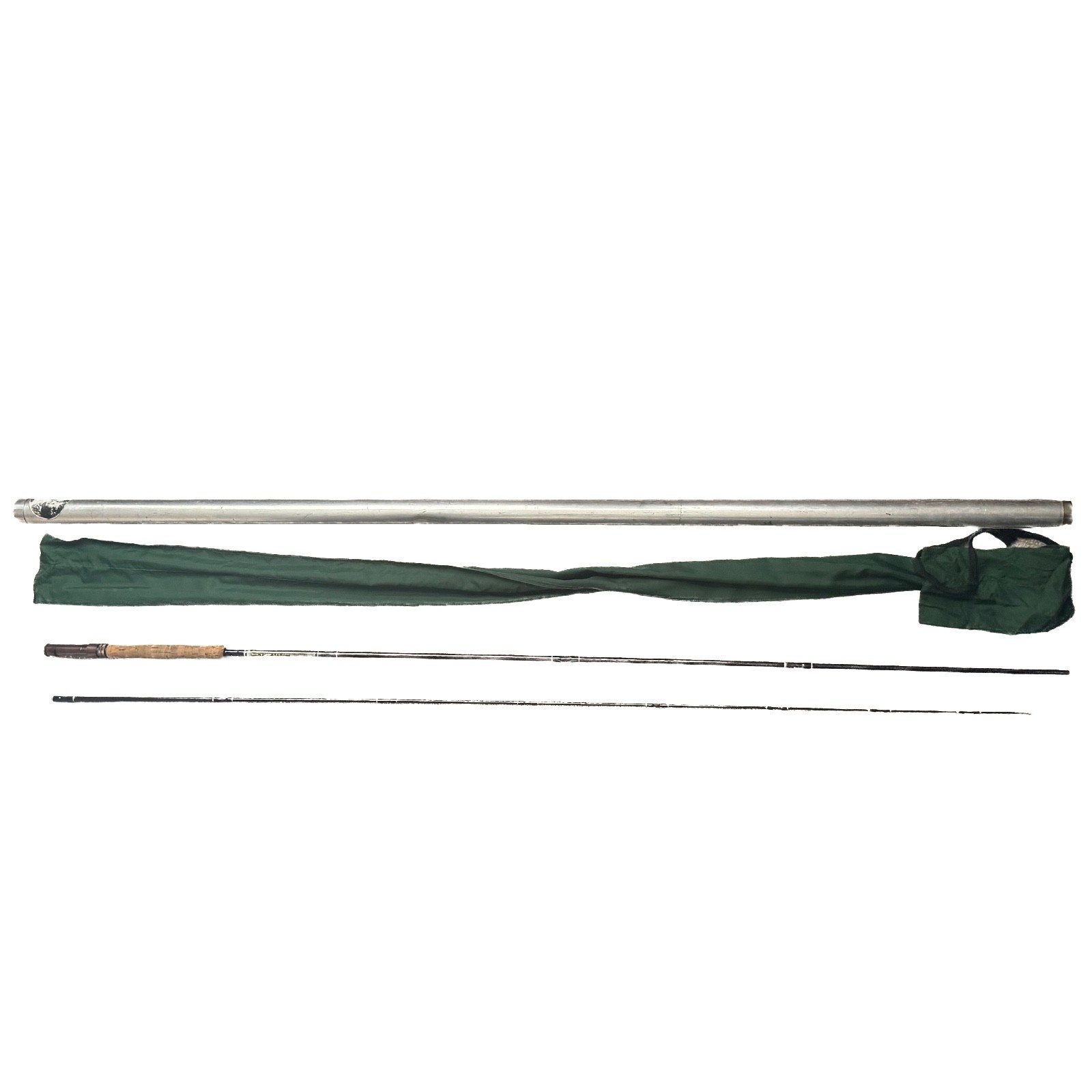 Vintage Fenwick HMG Graphite Fly Rod GFF-959 9’6″ 9wt 2pc USA Original Sock/Tube
