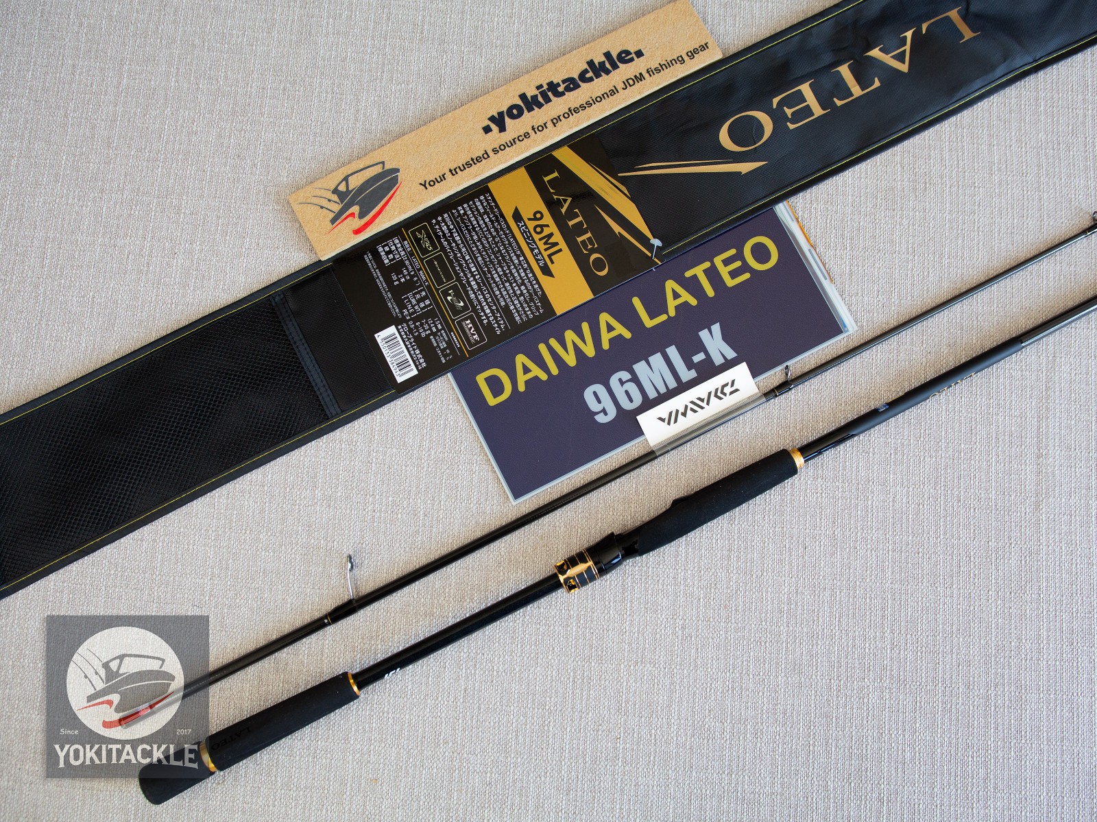 Daiwa 24 LATEO 96ML-K Spinning Rod Shipping From JAPAN