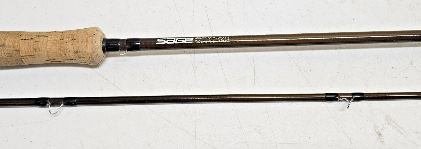 vintage Sage Graphite II GFL 1090 DS #10 line 9’0″ 4 3/8oz fly rod