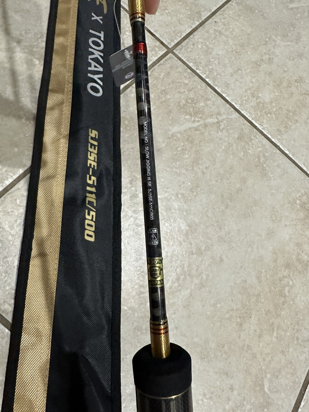 TOKAYO HEARTY RISE SLOW JIGGING ROD III SE. POWER 2. 500gr. Conventional Rod