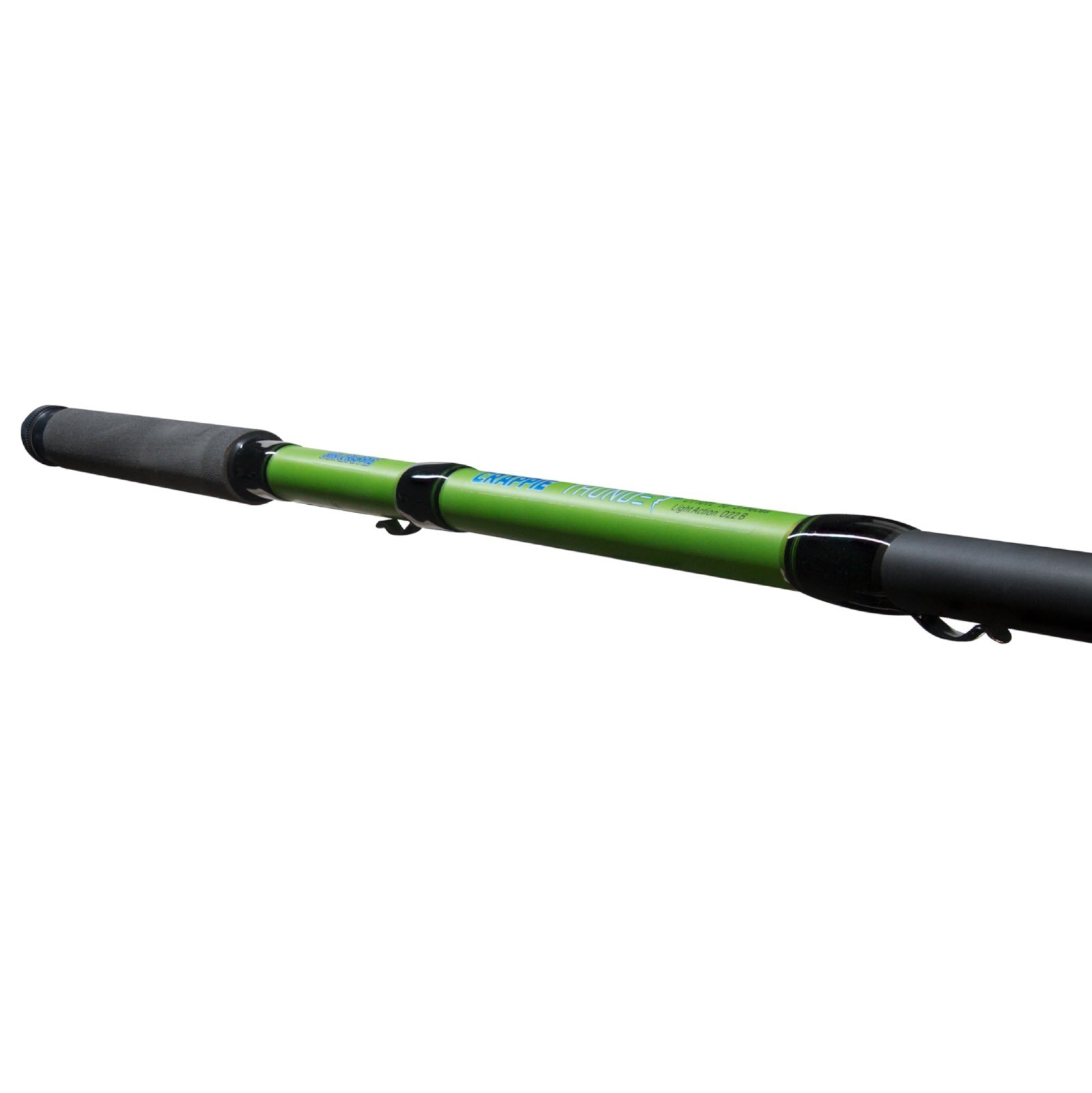 Telescopic Crappie Fishing Rod – Light Power, Fast Action, Premium Fiberglass, E