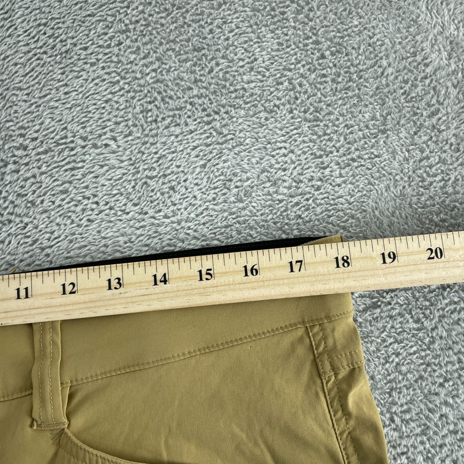 Orvis Mens Beige Nylon/Spandex Stretch Pants Size 36 2929
