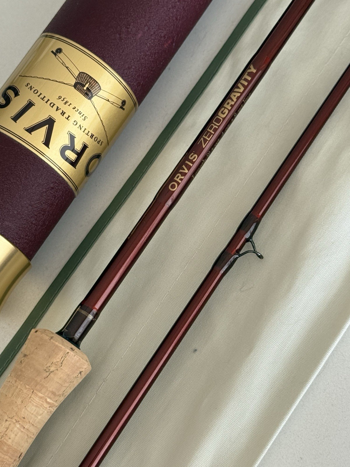 **BEAUTIfUL** 🔥 ORVIS ZERO GRAVITY 8wt 9’ft~2pc Fly Rod!! 🔥~MID FLEX~🔥