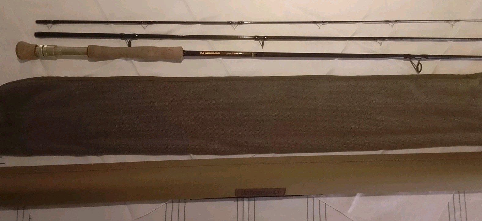 G. Loomis fly rod Cross Current, 9 foot, 12 weight, 3 piece