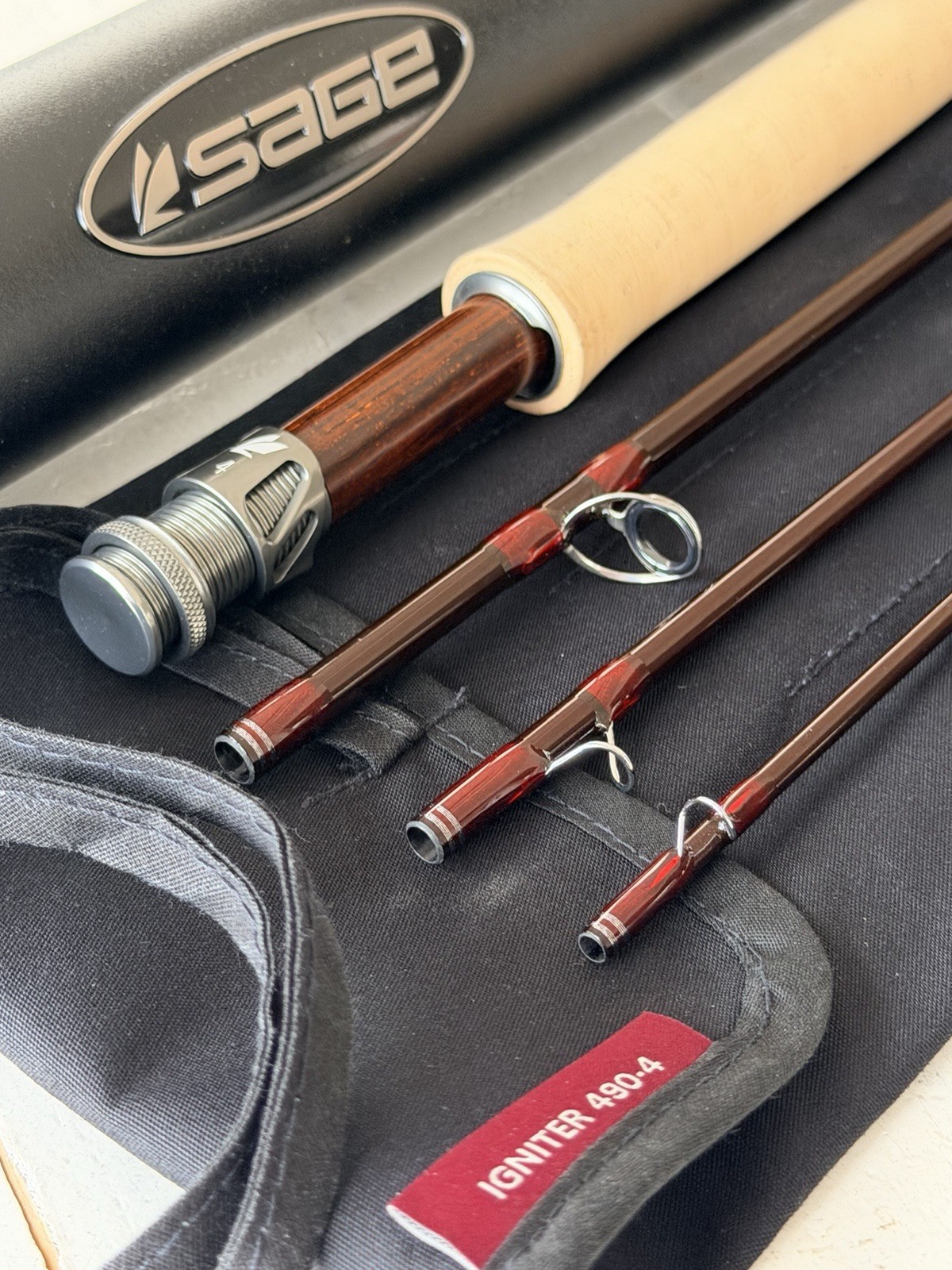 **BEAUTIFUL** 🔥SAGE IGNITER 4wt. 9’ft FlyRod!!! 🔥~ROCKET~