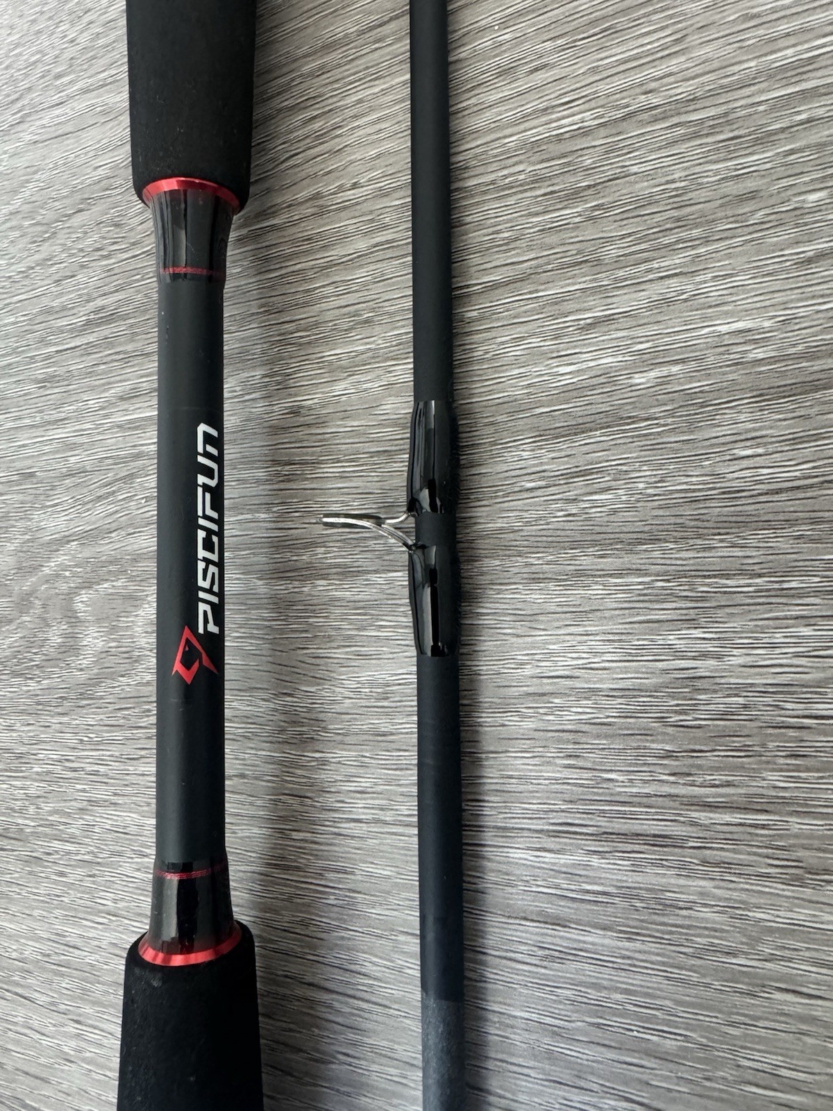 Torrent Baitcaster Rod Portable 2 Piece Casting Rod Durable Lightweight