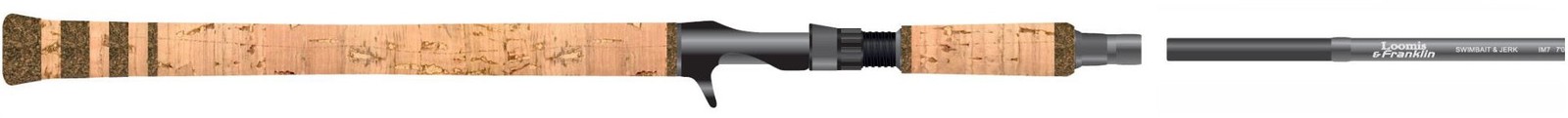 Loomis & Franklin Swimbait & Jerk Rod (Spinning And Casting) 121-77-044 Casting