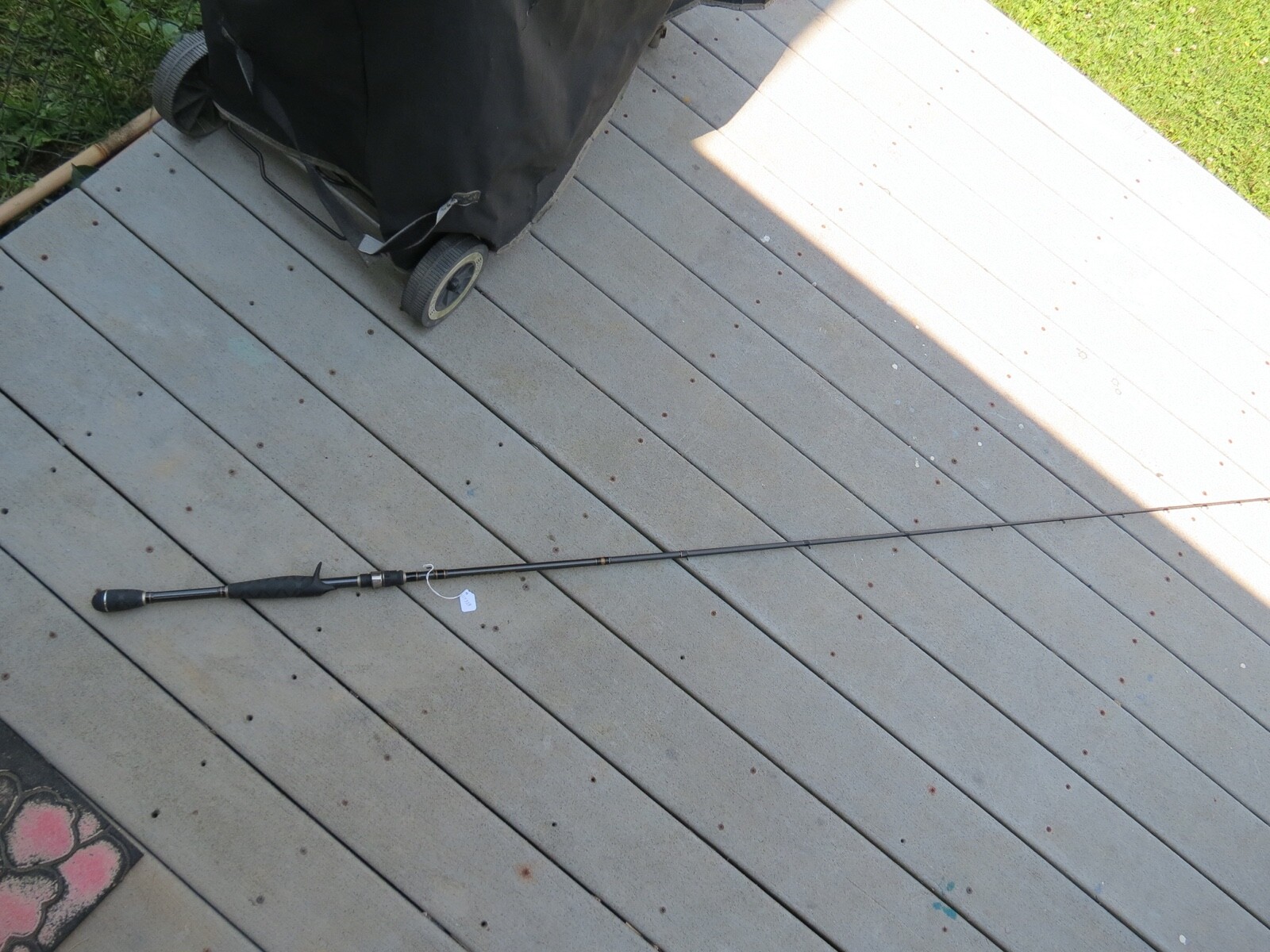 Bass Carbonlite bait casting fishing rod (lot#17339)