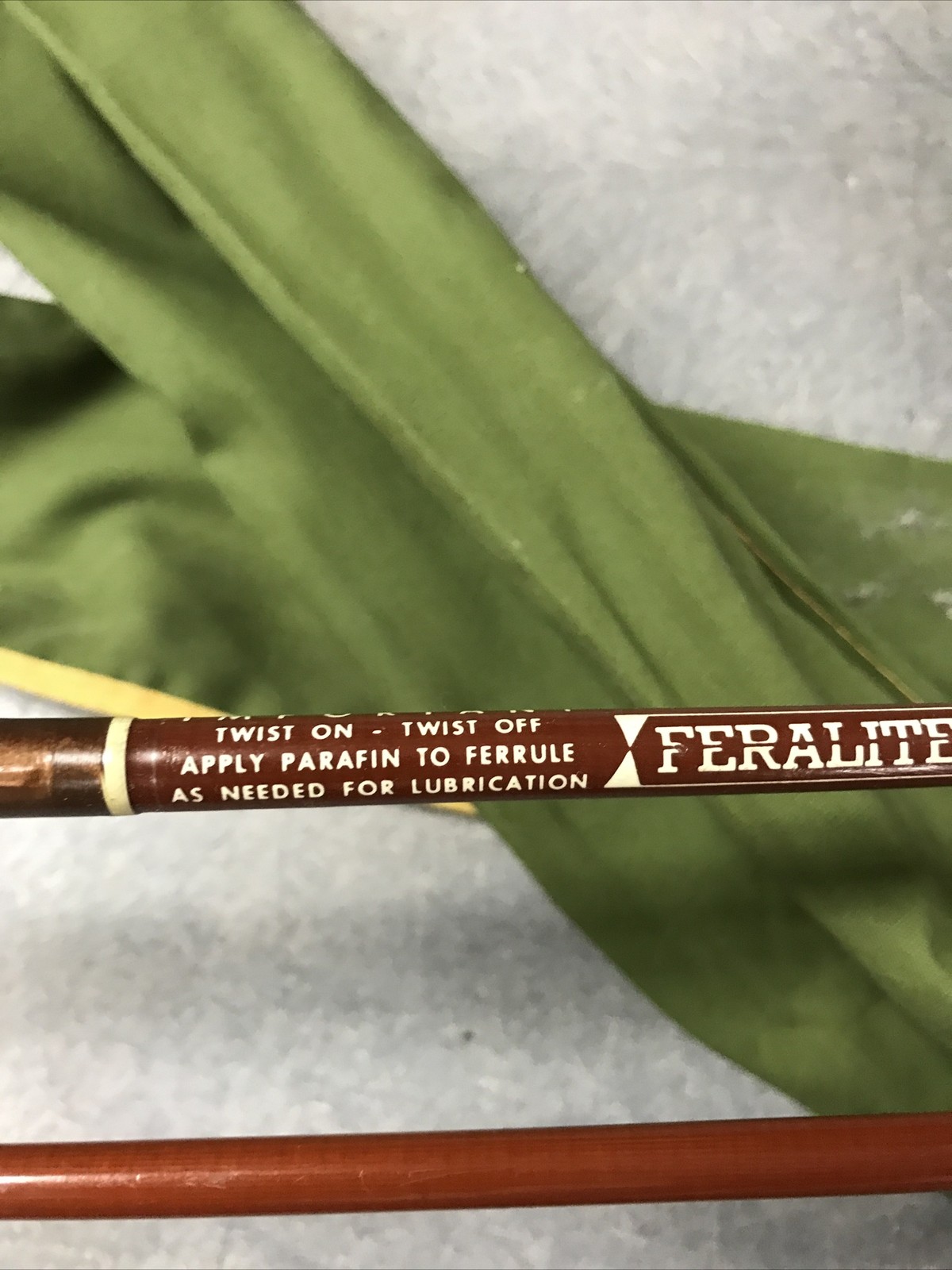 Vintage FENWICK Feralite FF79 Fly 8′ Rod made in USA #G100528 – 6 fly wt.