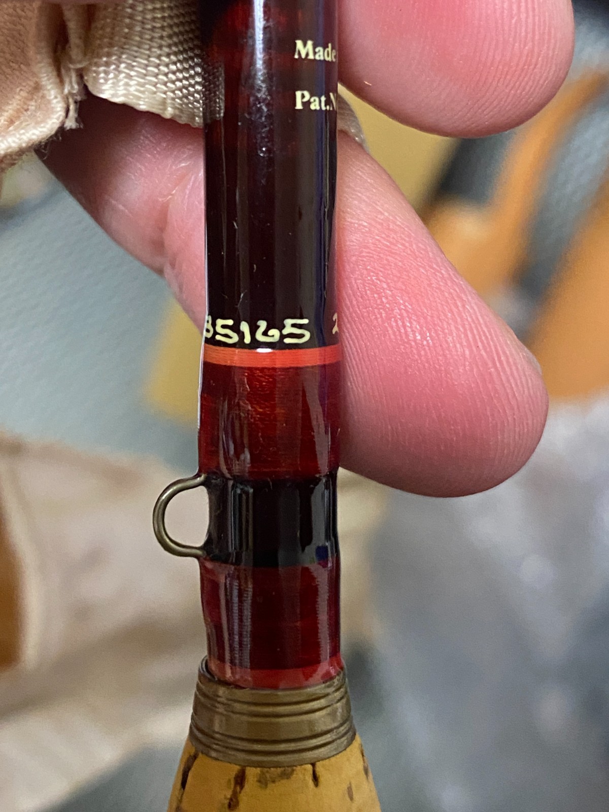 [Near Mint]Hardy Graphite Smuggler Deluxe #6 8’2″ Fly rod w/Sock Tube 7piece