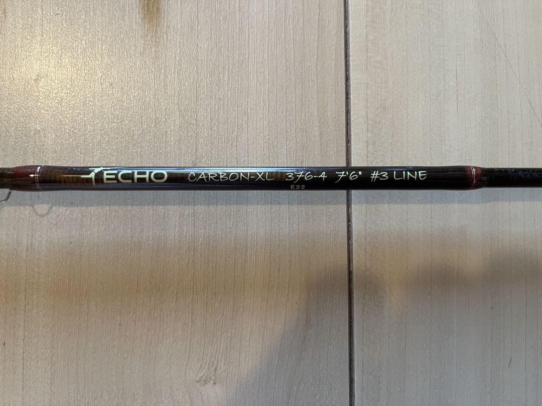 ECHO CARBON-XL 7’6″ #3 Fly Rod Fishing