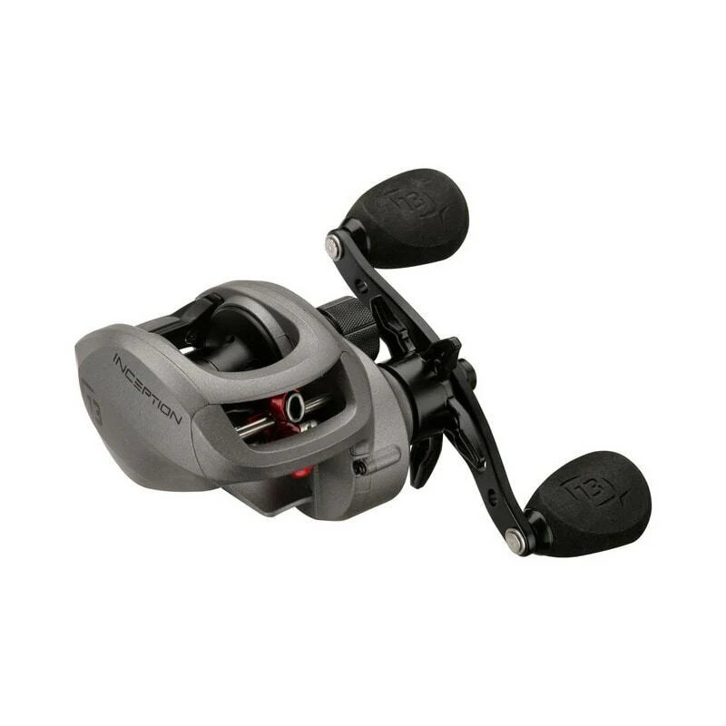 13 FISHING INCEPTION – Baitcast Reel LEFT HAND – 6.6:1 Ratio 8.1 Kg Drag + Braid