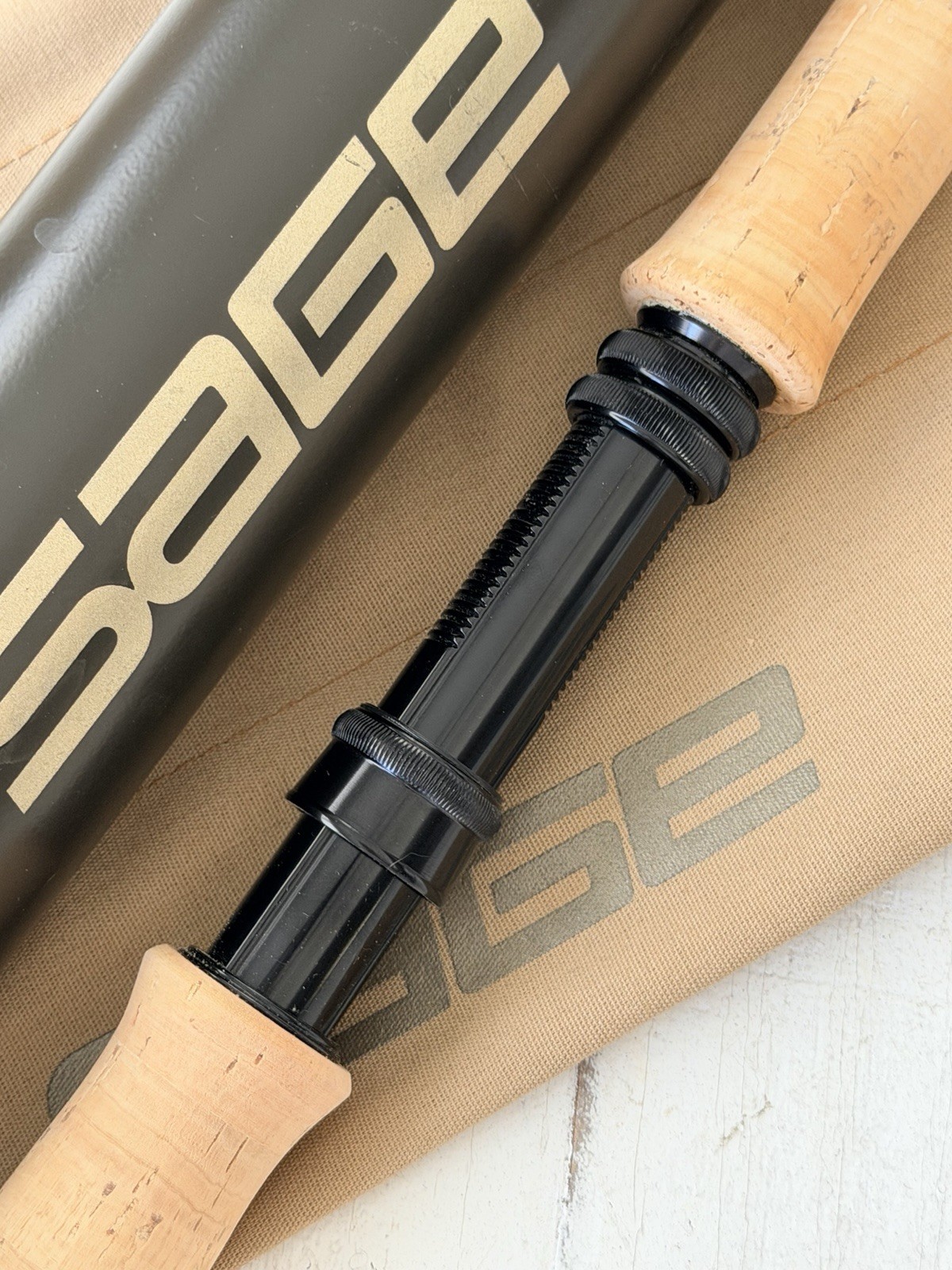 **BEAUTIFUL** 🔥 SAGE Z-AXIS Switch/Spey 8wt. 12’9”~4pc FlyRod!! ~LEGENDARY~ 🔥