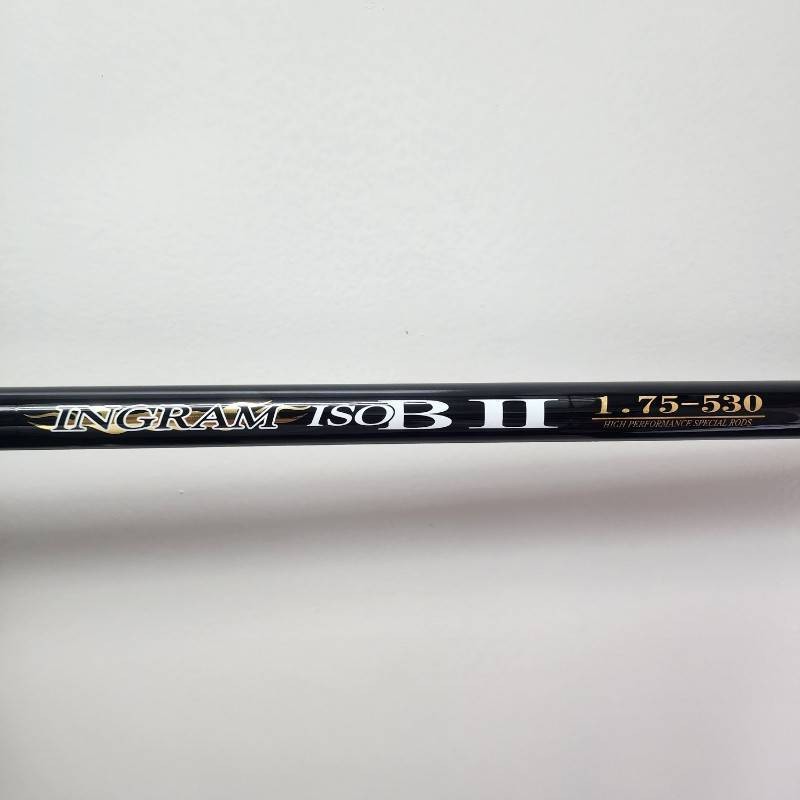 Uzaki Nisshin Ingram ISO BII 1.75-530 Black Fishing Rod 5.30m (208in) Excellent