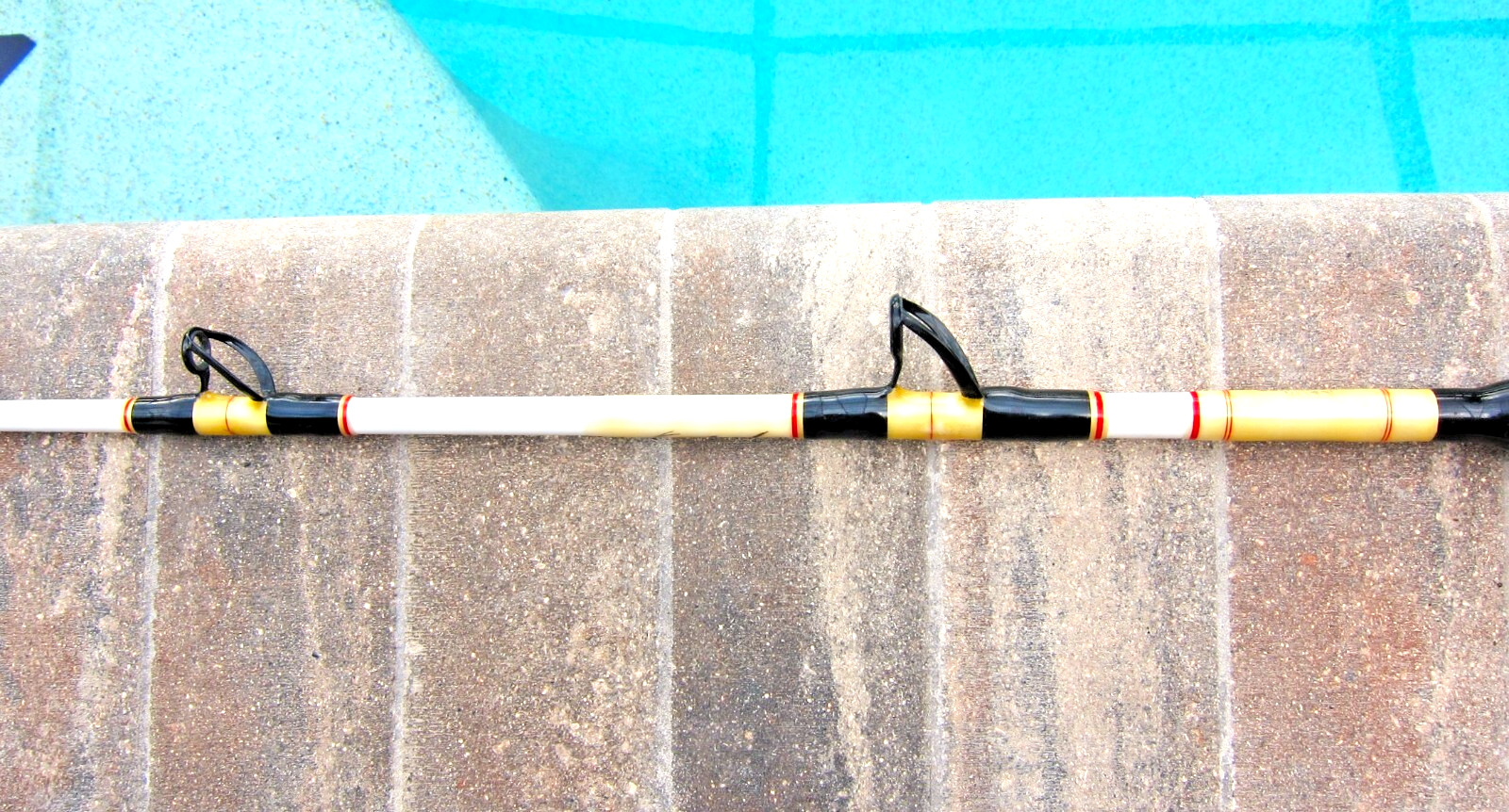 HASKELL Custom Big-Game Boat Jigging Stand-Up Rod : 7′; 20-50 LB. – VERY NICE!!!
