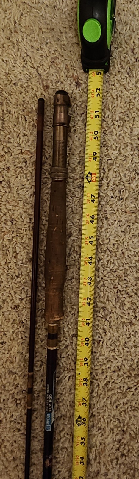 RYOBI 4408 Fly Fishing Rod 8.5 ft 2-Piece + Aluminum Shipping Case — Lot 3518