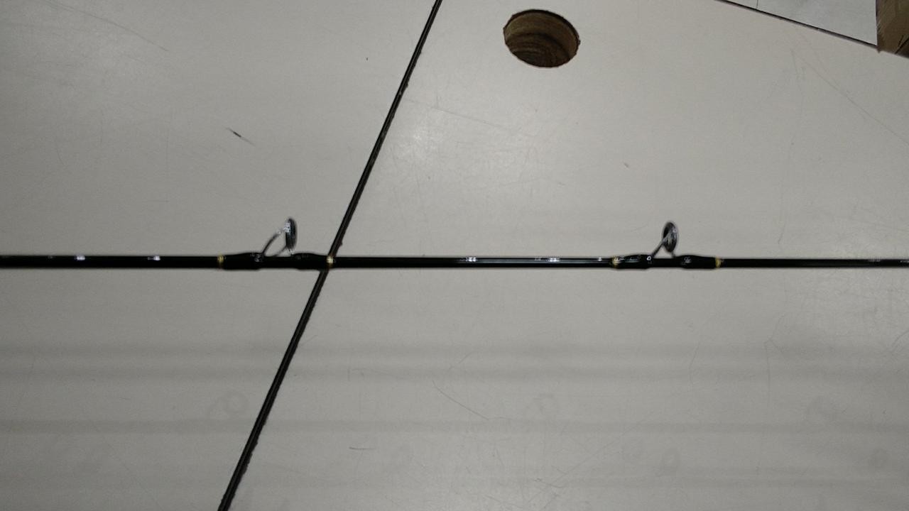 Evergreen Bass Fishing Rod 6’2″ 121g 1pc 1/4-3/4oz lure 8-16lb line