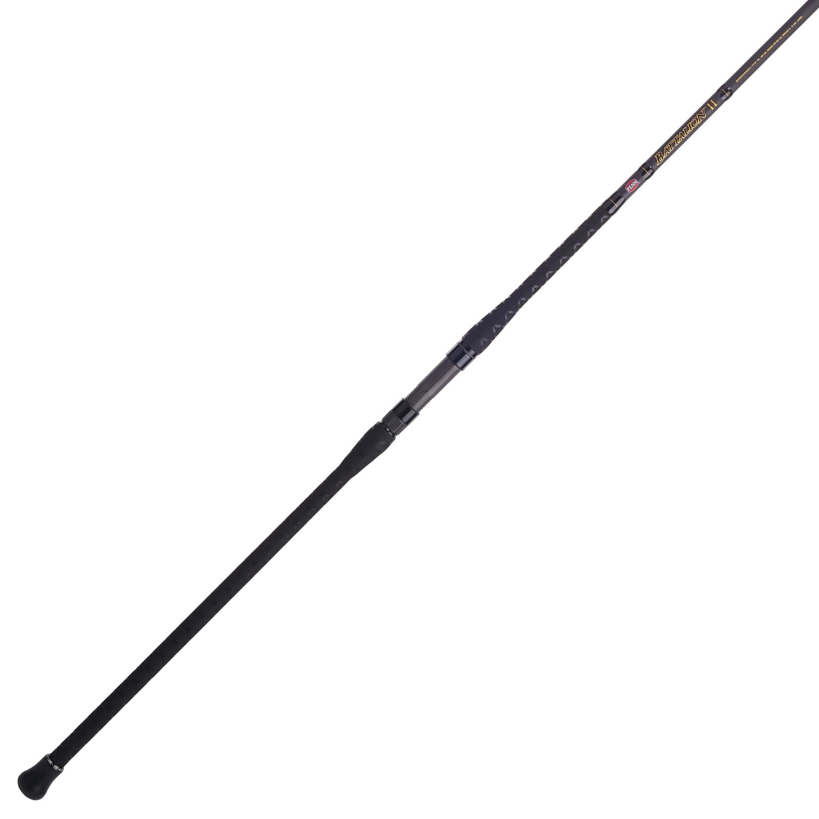 Penn Battalion Ii 12 Surf Spinning Rod Two Piece Fishing Rod 20-40Lb Line