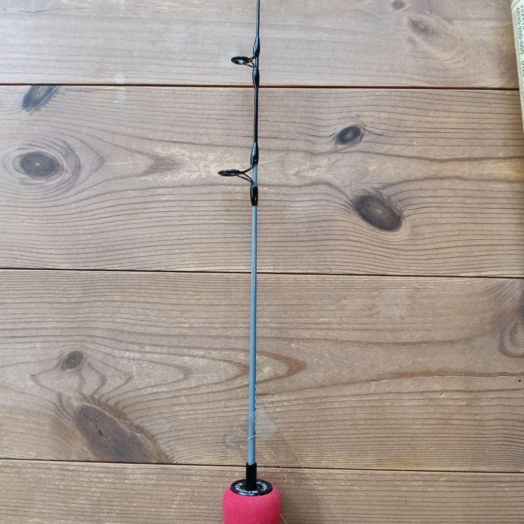 Jackall Egg Arm Shorty 55cm Glass Fiber Rod Red Used