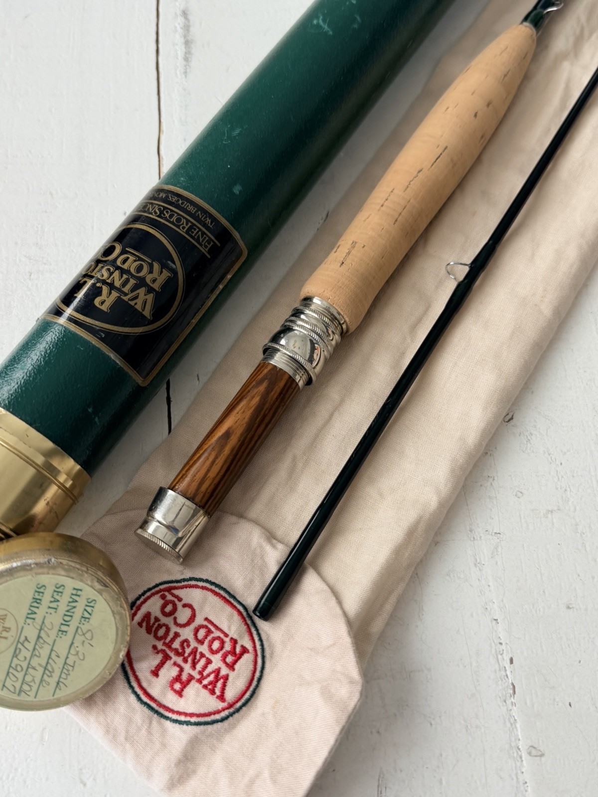 **BEAUTIFUL** RARE RL WINSTON IM6 3wt. 8’ft~2Pc Flyrod!! 🔥~LEGENDARY~🔥