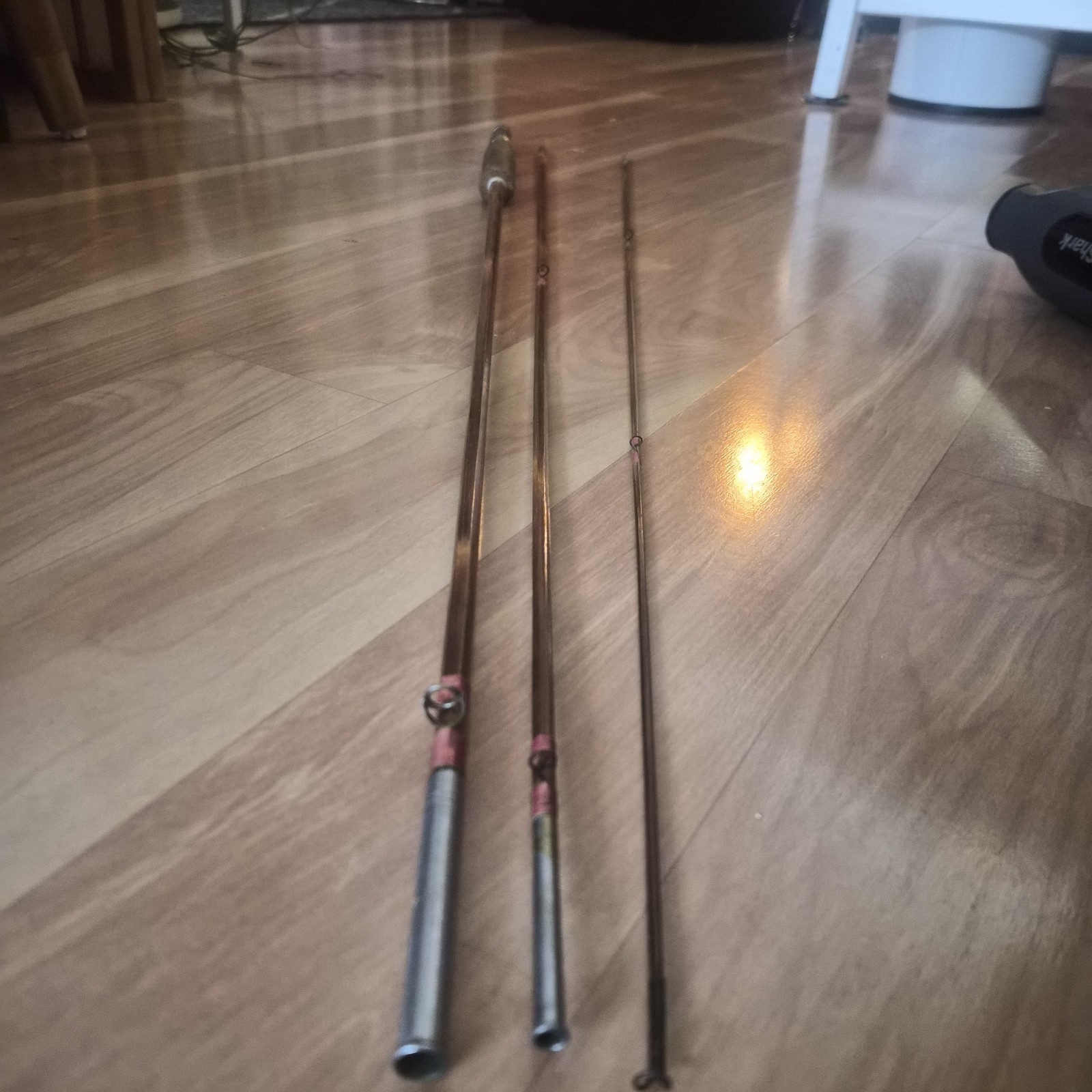 Vintage Shakespeare Bamboo 3-Piece Fly Rod w/ Tube