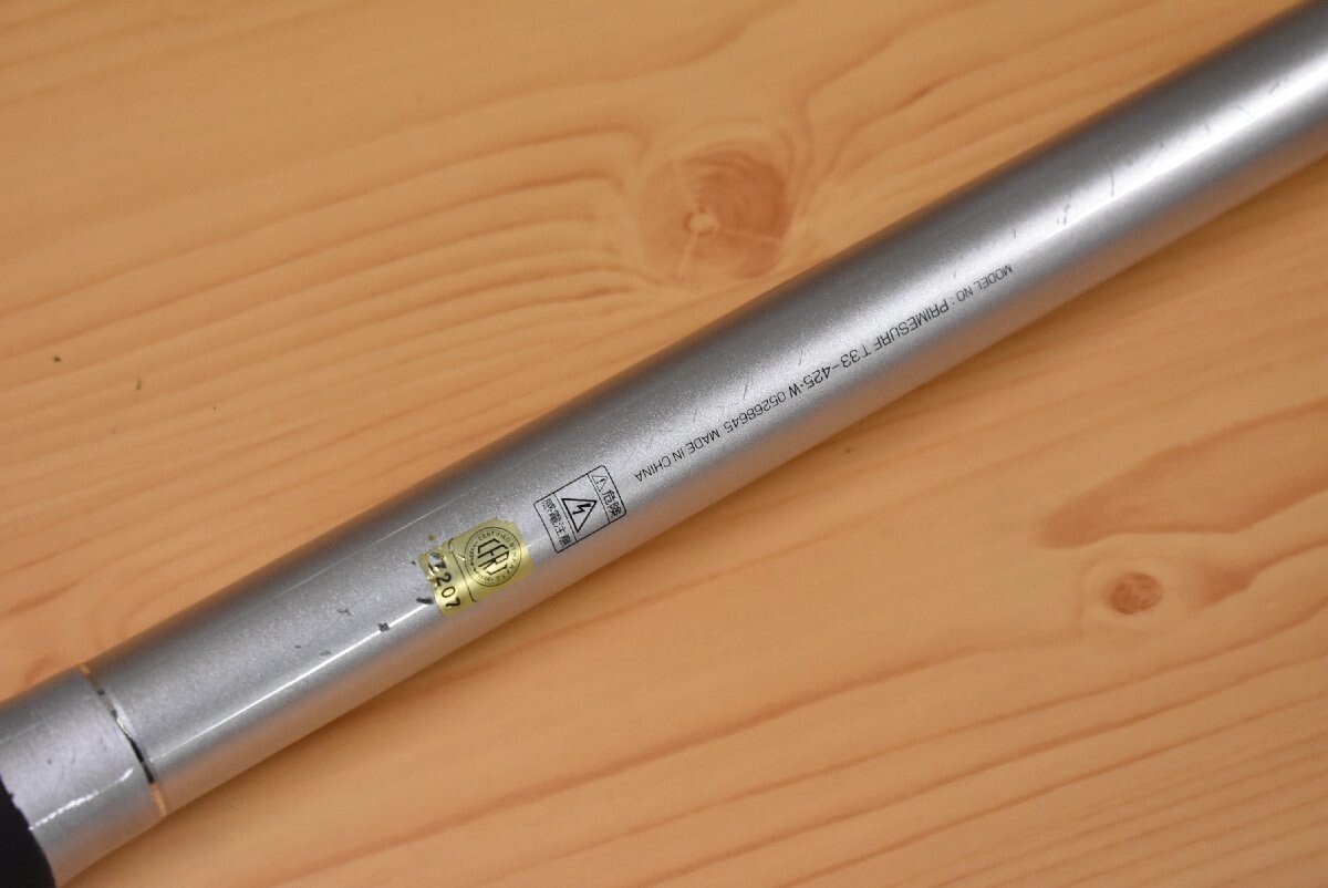 Daiwa 14 Prime Surf T33-425 W Model Spinning Rod color black silver fishing both