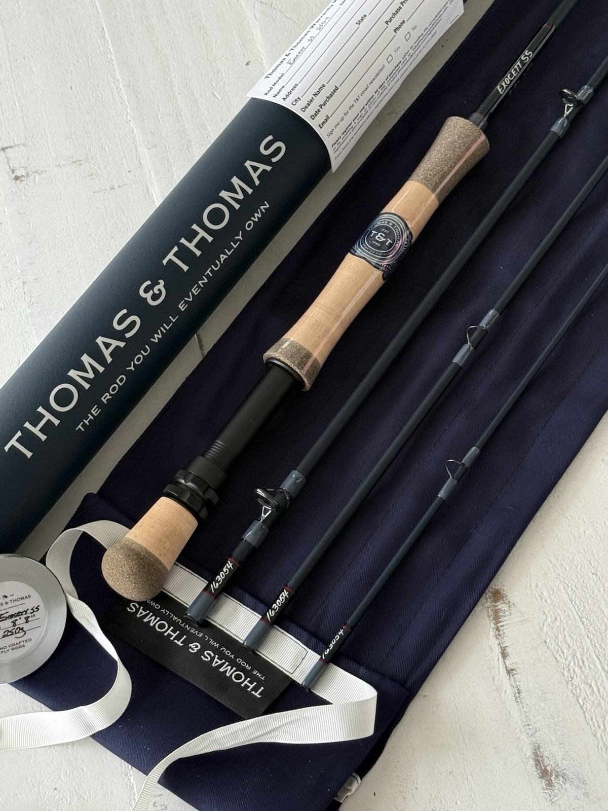 **BEAUTIFUL**🔥 NEW THOMAS & THOMAS EXOCETT SS 250gr Fly Rod!!🔥~NEW~🔥