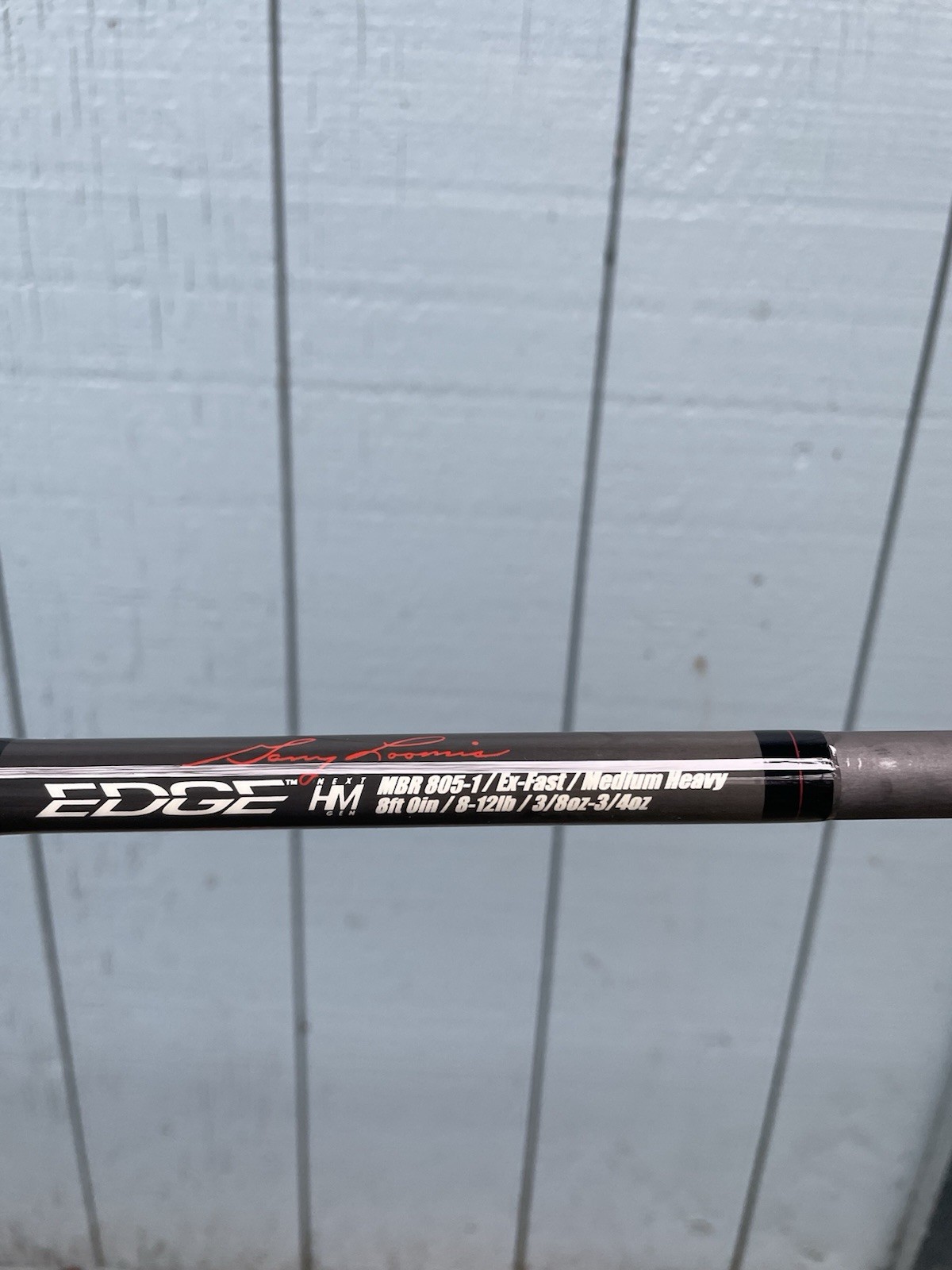 Edge Rods by Gary Loomis, MBR 805-1, Medium Heavy, Ex-Fast, Never Used