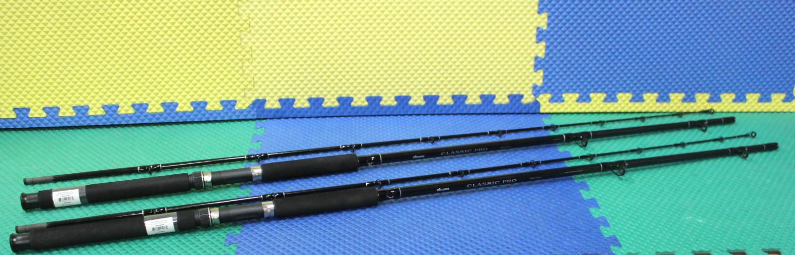 Okuma Black Classic Pro 9′ 0″ Mooching Rod CPM-90M 2-Pack!