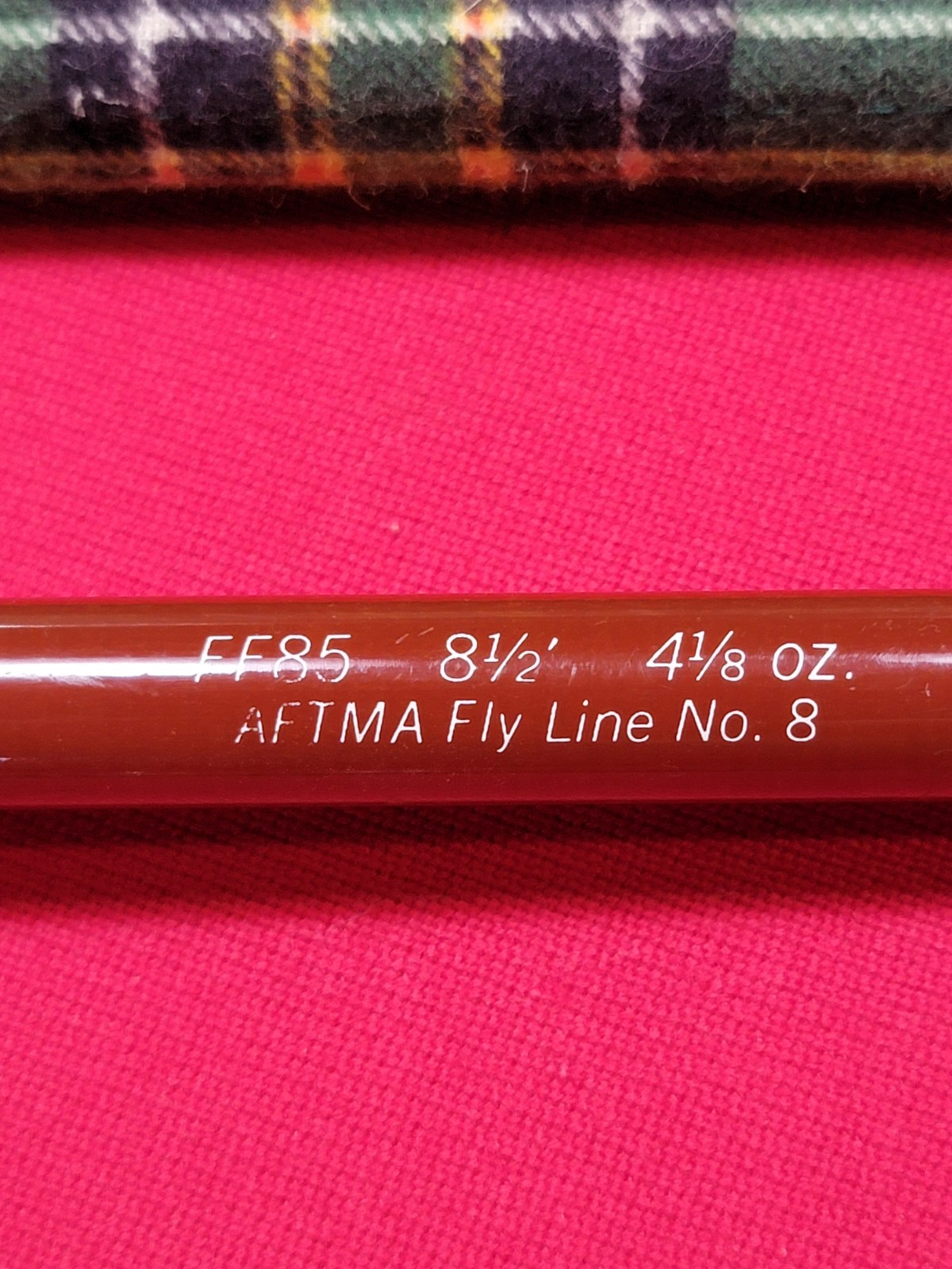 FENWICK Feralite FF85 Fly 8’6″ Rod- USA- 7-8 fly wt.- MINT J158865, Cloth Sleeve