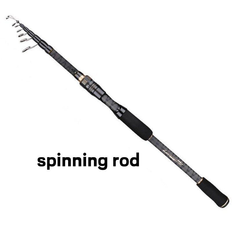 Telescopic Fishing Rod Carbon Fiber Travel High Sensitive Rods Fast Action Pole
