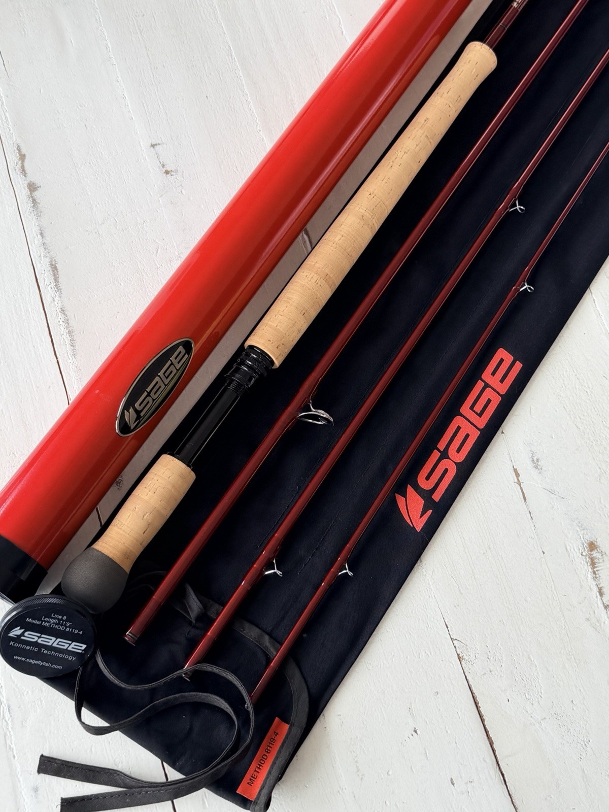 **BEAUTIFUL** SAGE METHOD X 8wt. 11’9”in SWITCH/SPEY Rod!!!!