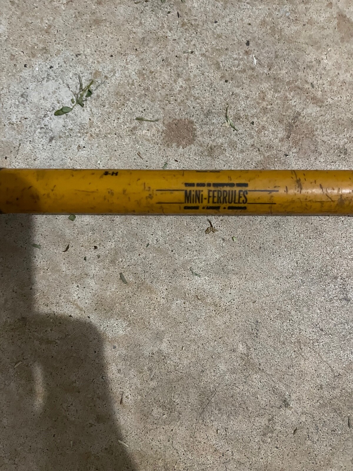 Vintage Eagle Claw Wright & McGill Powerlight MPLS 8 1/2ft 2 pc spinning Rod