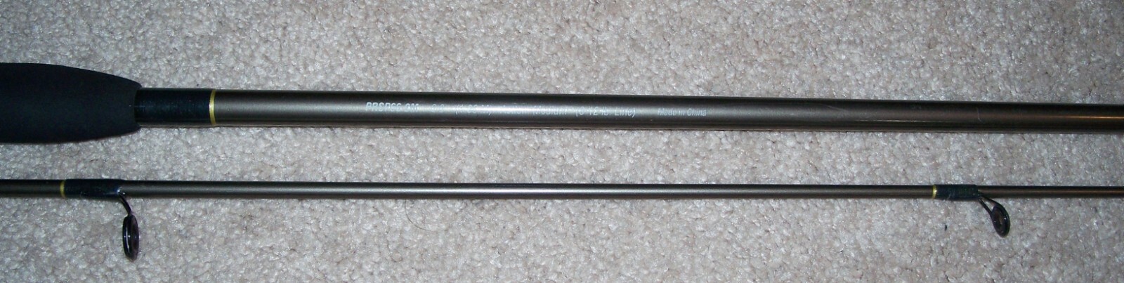 Shakespeare Pro Touch 2-Piece Fishing Rod 6.5′ PRSP66-2M Med. Action 6-12# Line