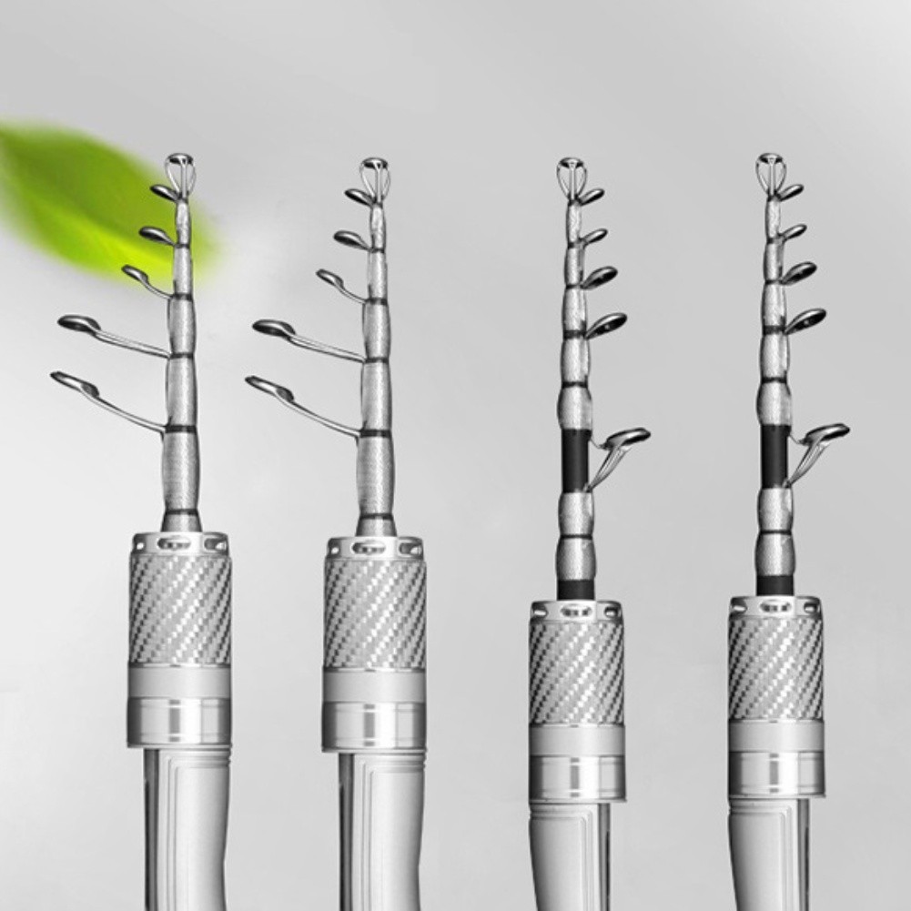 for ultra Short Carbon Fiber Telescopic Fishing Rod for Easy Transport and