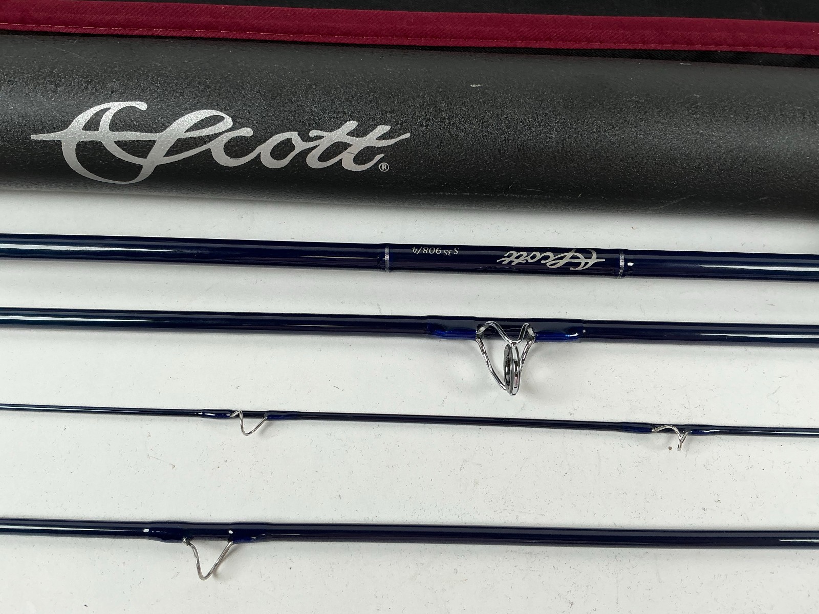 Scott Fly Rod S3S 908/4 8 Line Fly Fishing 4.3oz New / Protective Tube