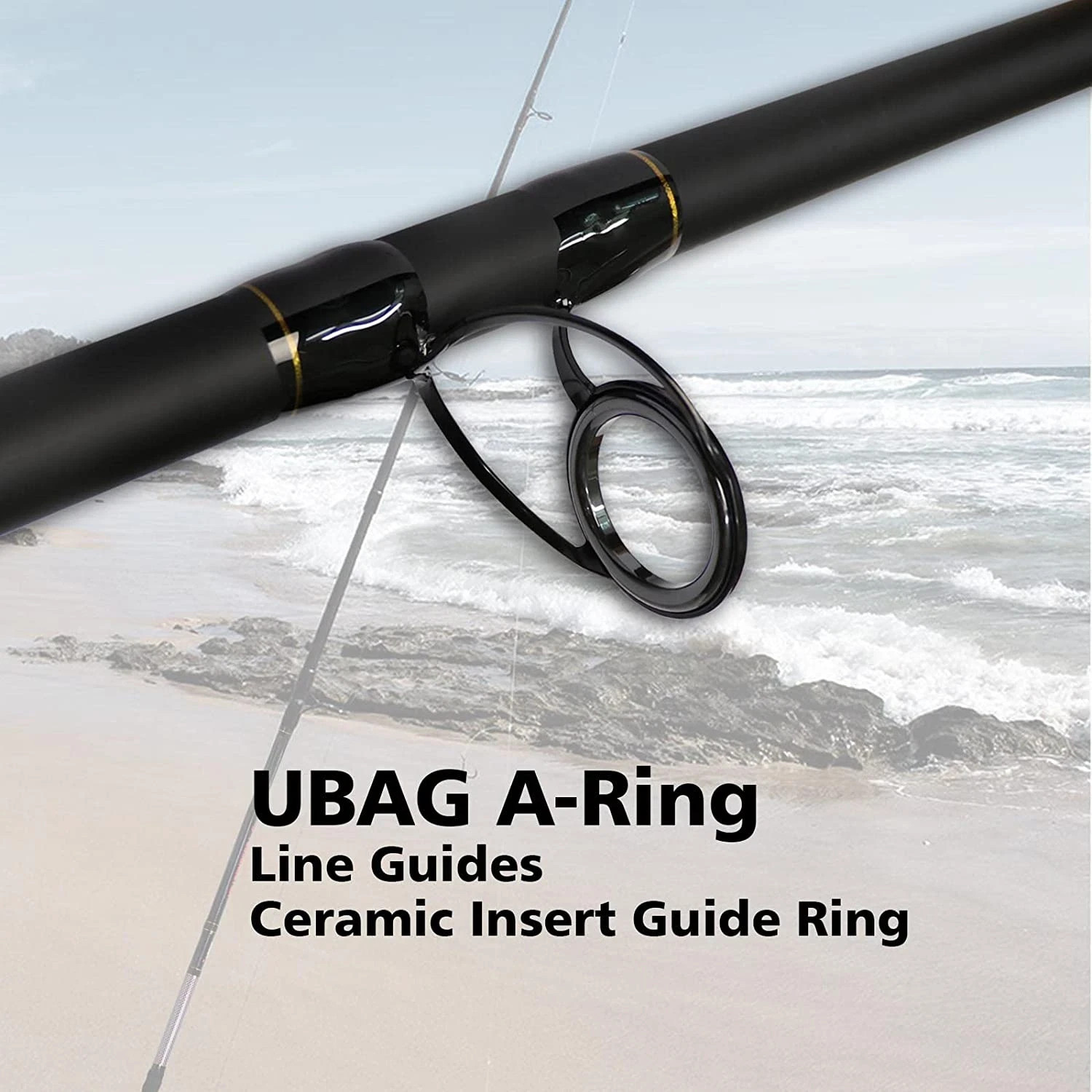 Surf Fishing Rod 2PC/3PC Travel Spinning Saltwater Pole 9’/10’/10’6″/12’/13’3″