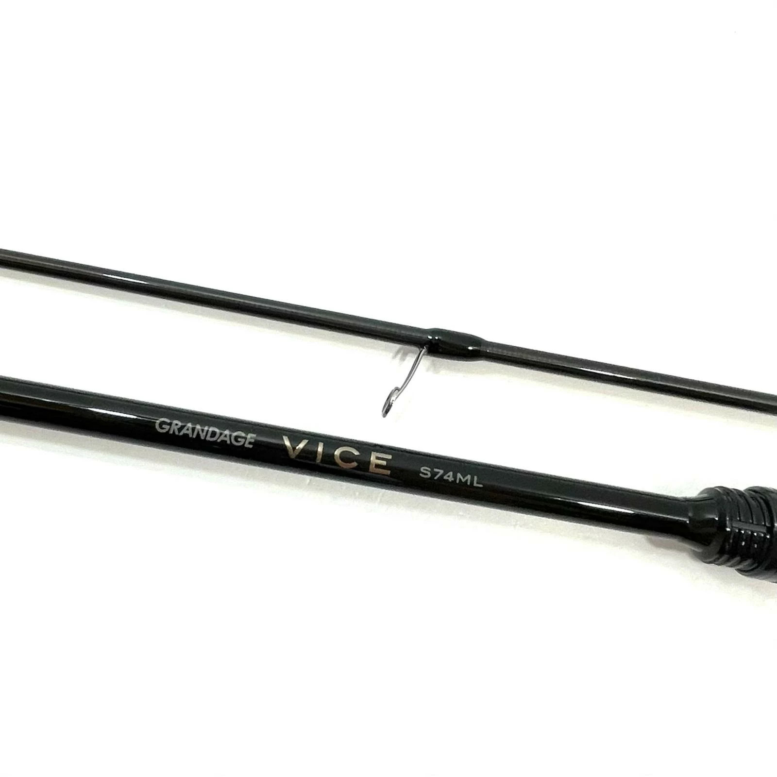 APIA GRANDAGE VICE S74ML Fishing Rod 2-Piece, Medium Light, Used Excellent