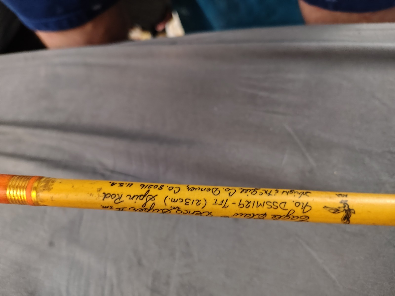 vintage eagle claw fishing rod spinning michigander special 1960s vintage rod