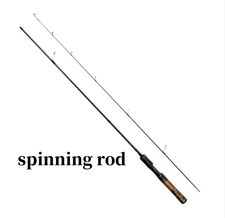Fishing Rods Ultra Light Trout Rods 2 Sections Carbon Fiber Spinning Fishing Rod