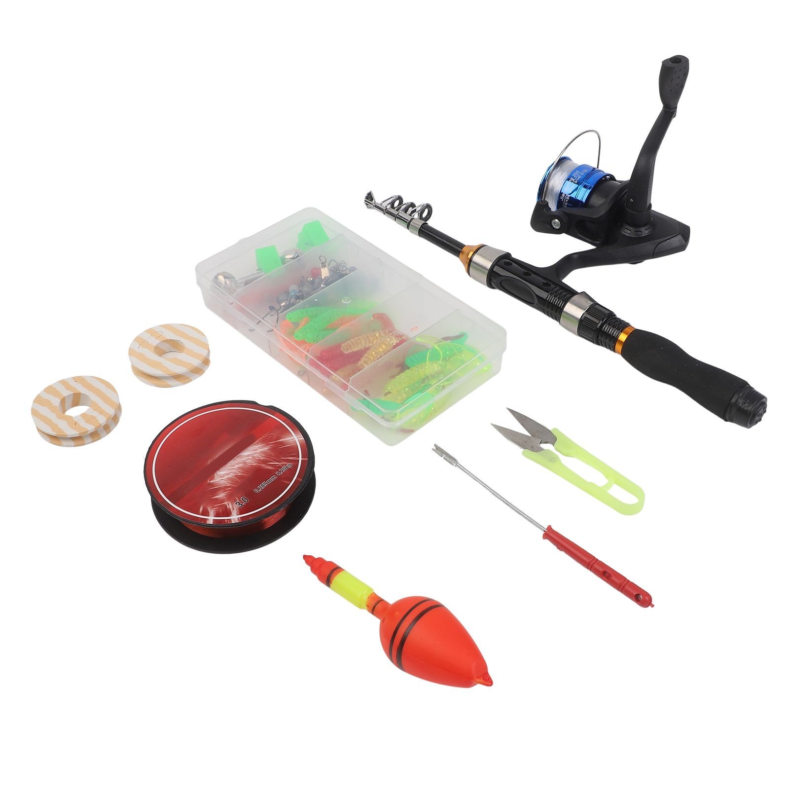 Carbon Telescopic Rod and Reel For Combo Lightweight for Fishing Trips