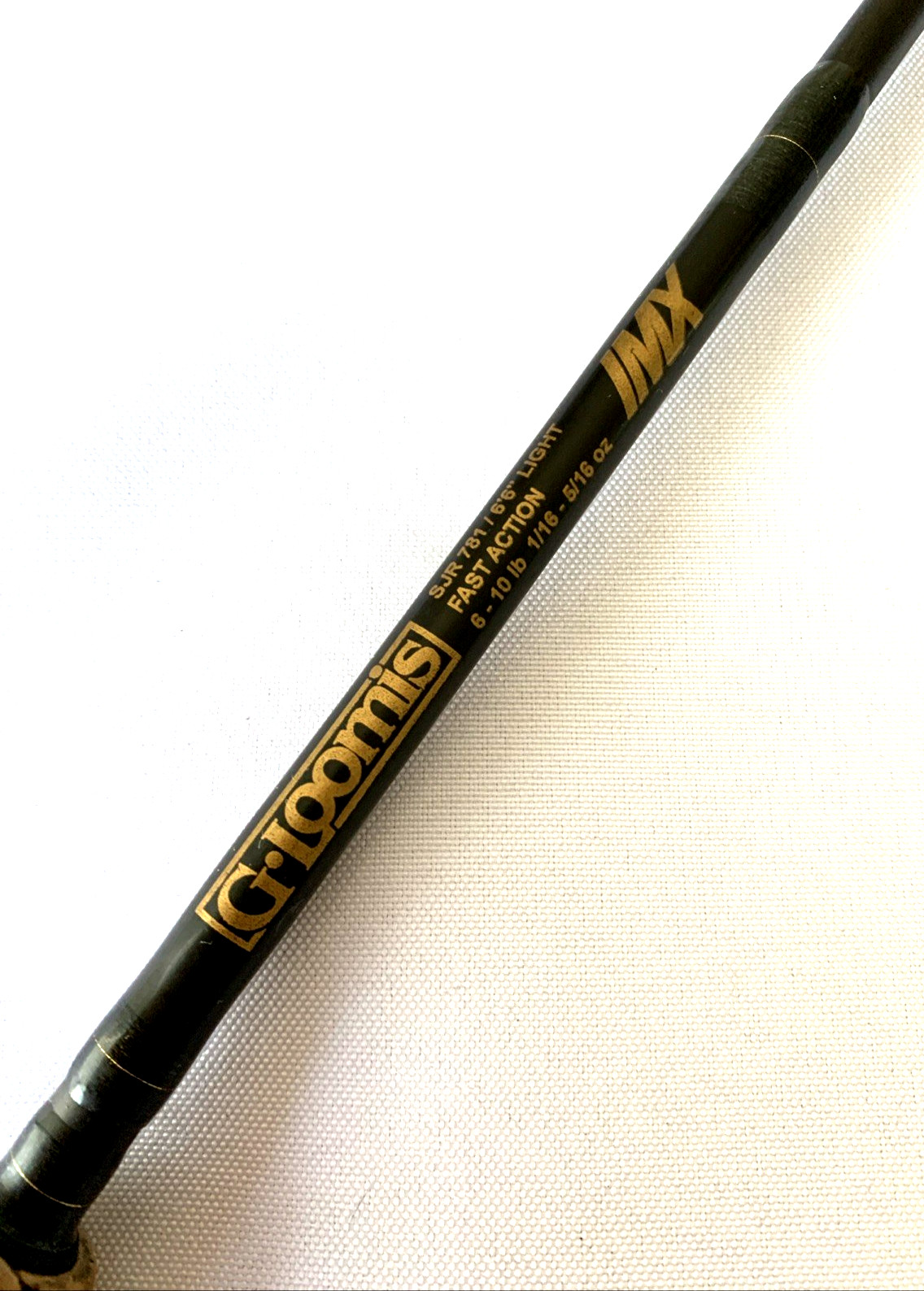 G. Loomis SJR781/6’6” IMX Light Fast Action 6-10Lb Graphite Spinning Fishing Rod