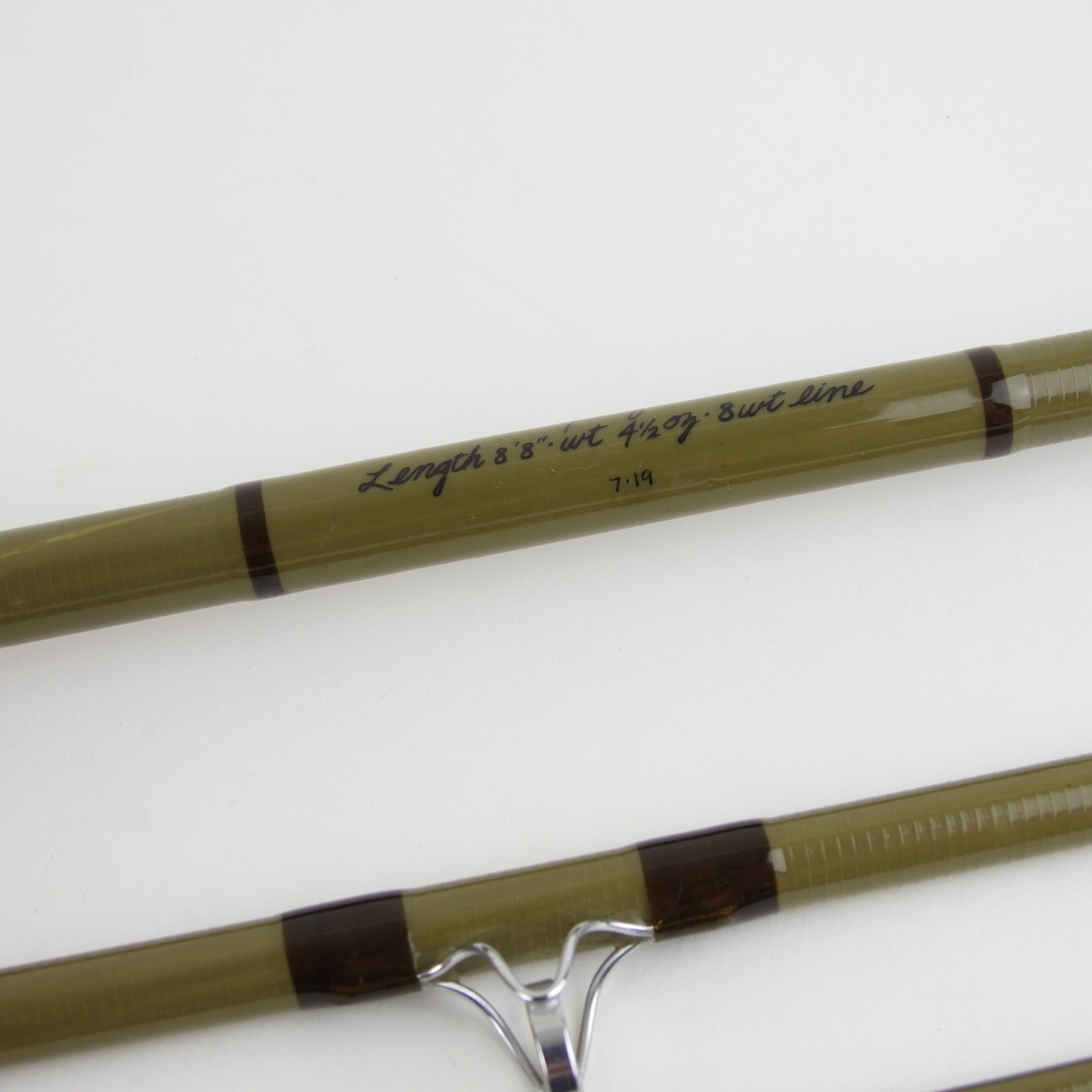 Orvis Superfine Glass Fly Fishing Rod. 8’ 8”. 8wt. W/ Tube & Sock.
